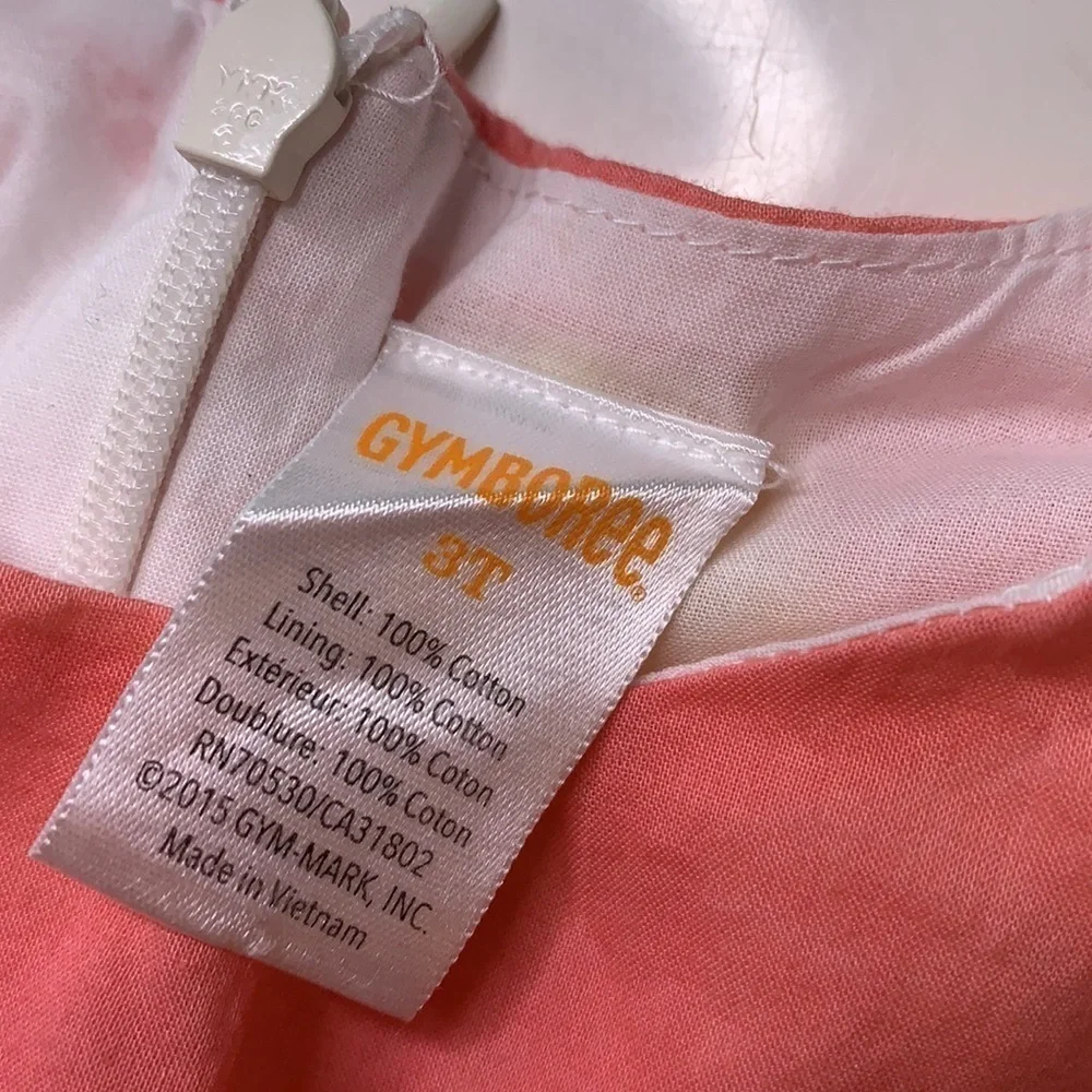 Gymboree Girl Floral Pink A line Dress